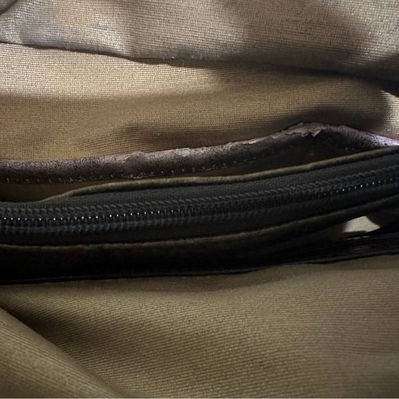 Antonio Malani Snake textured leather handbag/shoulder bag - Picture 12 of 14